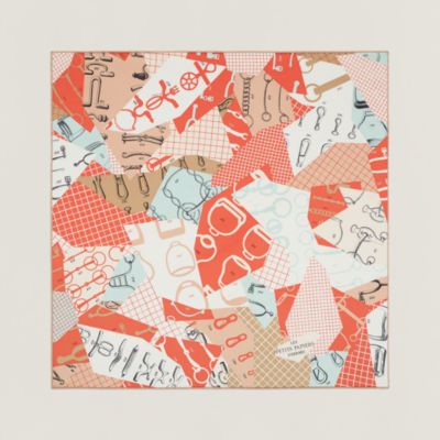 カレ 90 《ランタン、風船、帽章》 | Hermès - エルメス-公式サイト